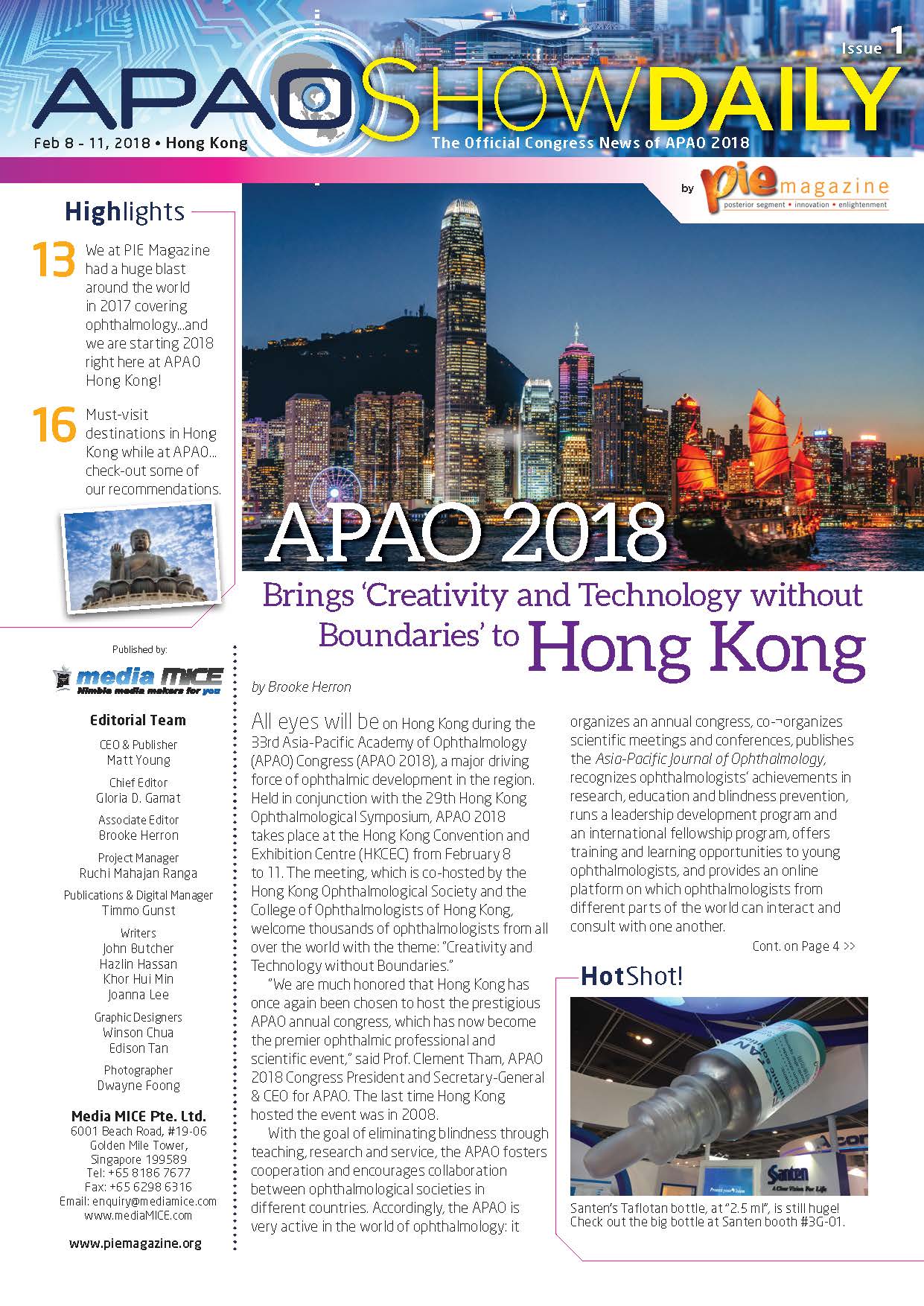 APAO ShowDaily Issue1 issuu