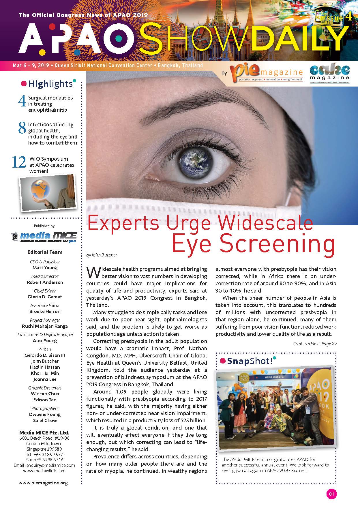 APAO2019 ShowDaily issue4 ISSUU updated2