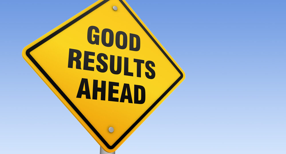 Good,Results,Ahead