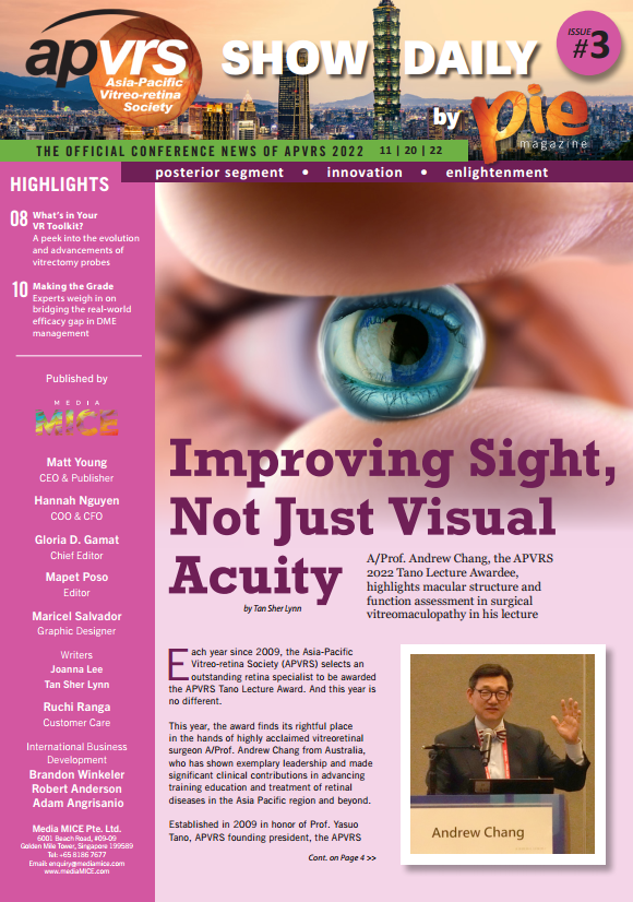 APVRS 2022 – Taipei, Taiwan – Issue 3