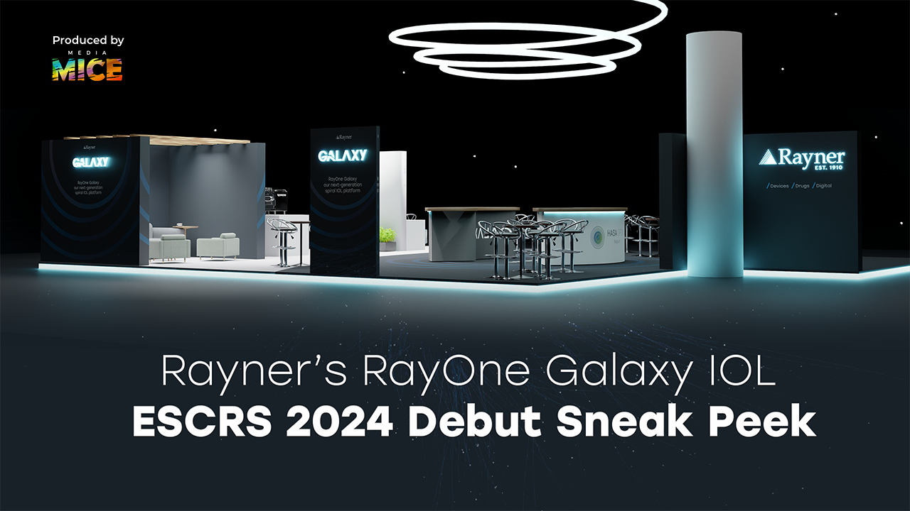 Rayner RayOne Galaxy IOL ESCRS 2024 Debut Sneak Peek