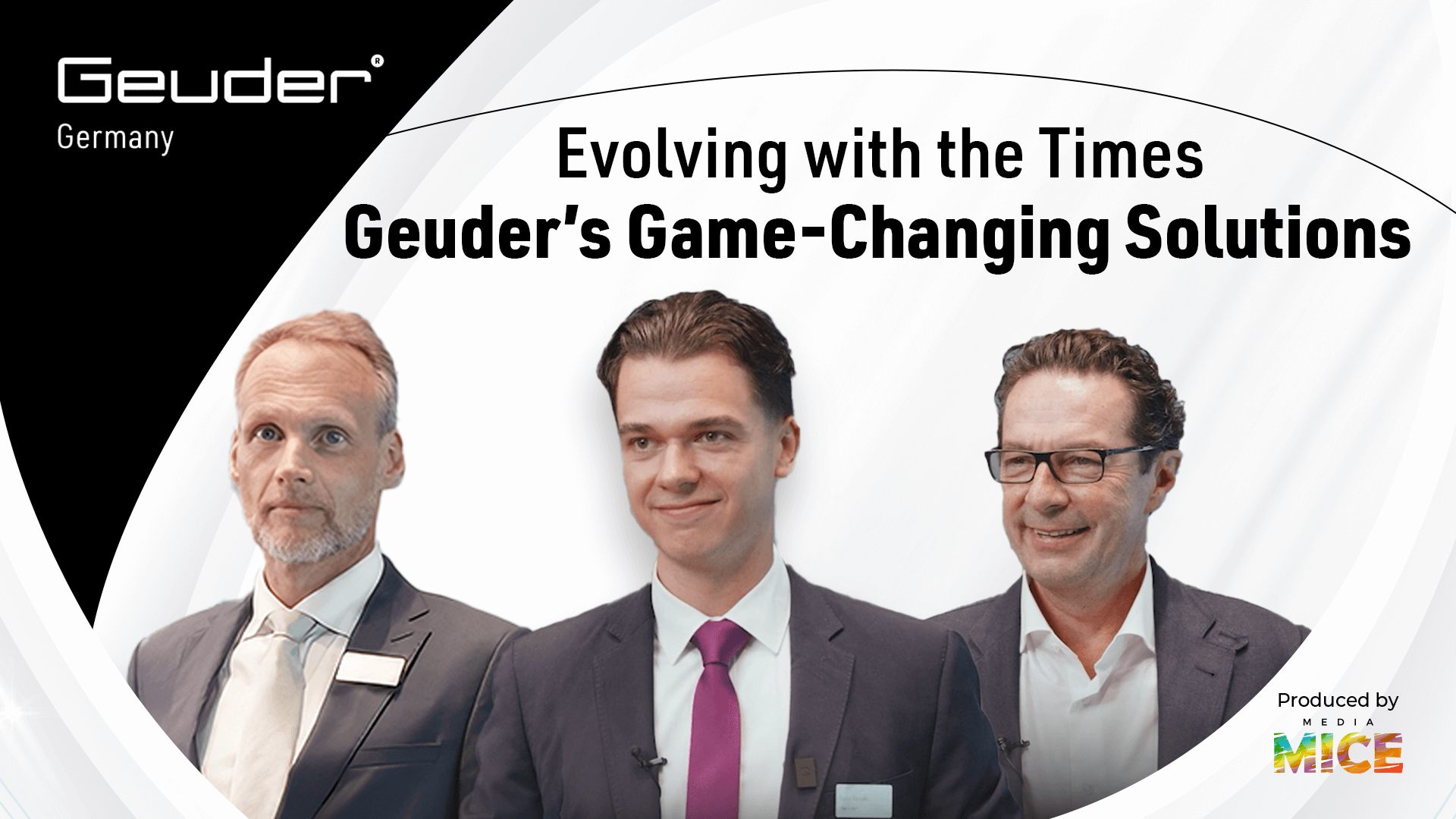 [Geuder] CBC Video @ ESCRS Thumbnail Evolving with the Times Geuder’s Game Changing Solutions (1)