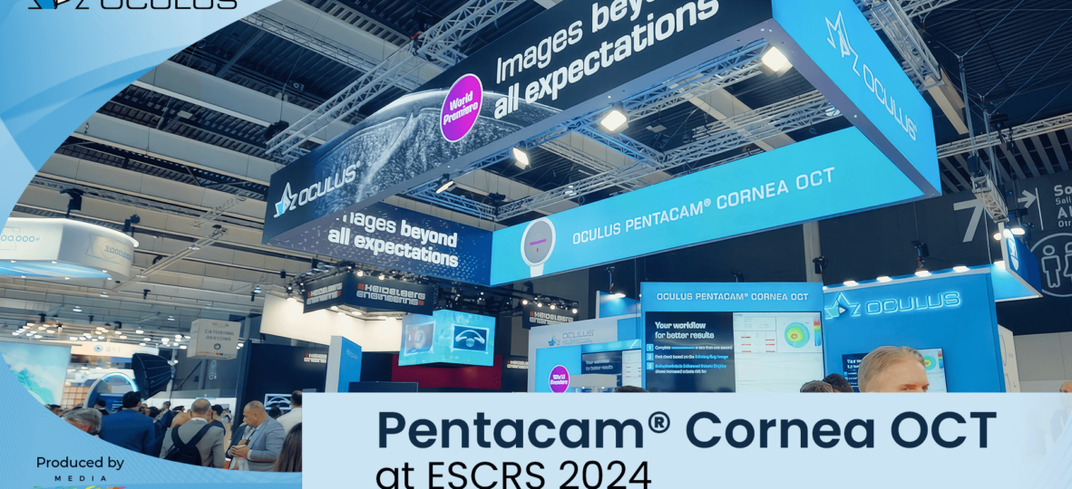 OCULUS Highlight video The Pentacam Cornea OCT by OCULUS at ESCRS 2024 (1)