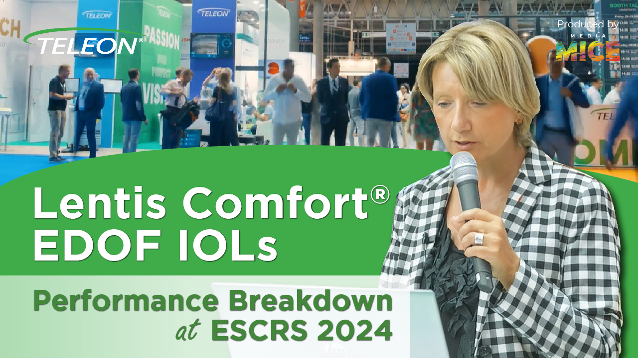 Lentis Comfort EDOF IOLs Performance Breakdown at ESCRS 2024 01